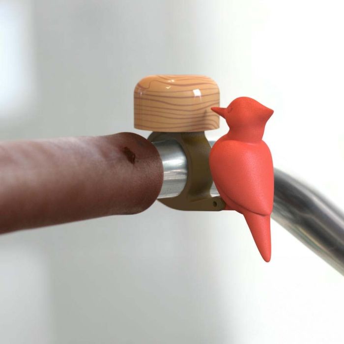 Fahrradklingel-Vogel