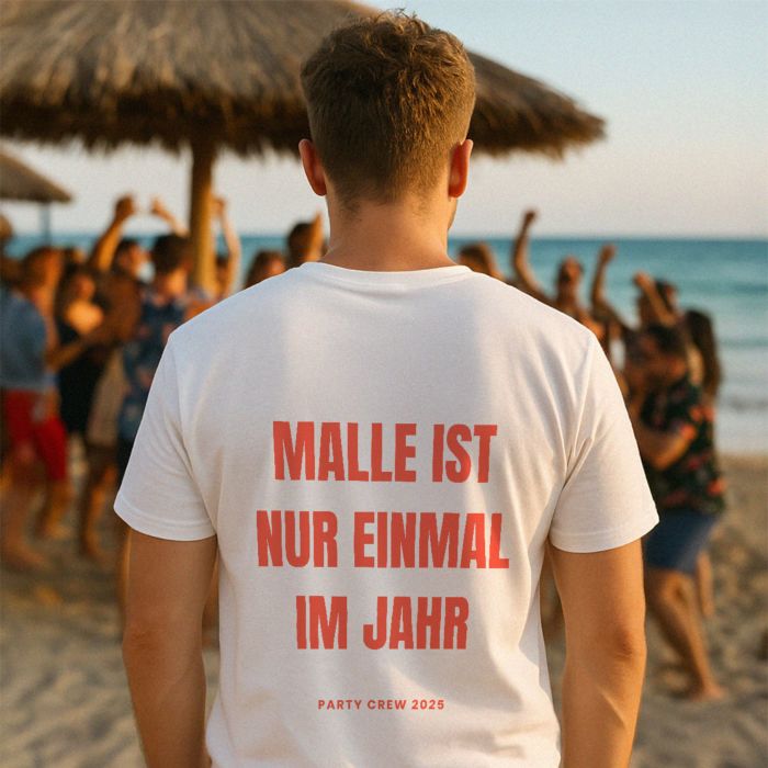 Personalisierbares T-Shirt mit Statement