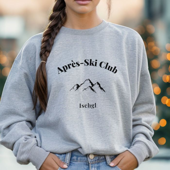 Personalisierbarer Pullover Après-Ski Club
