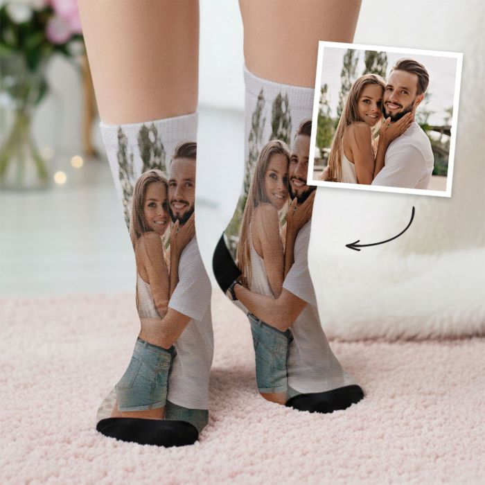 Personalisierbare Socken mit Foto