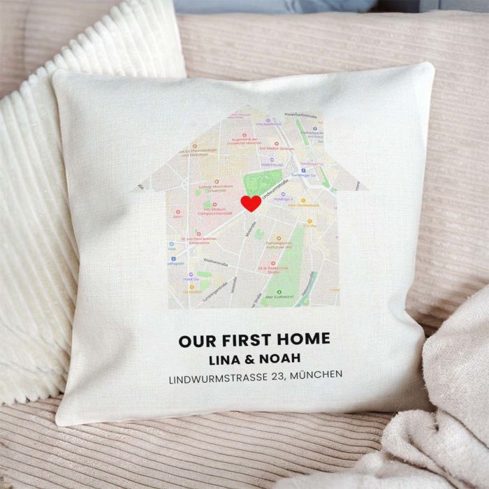 Personalisierbarer Kissenbezug Wo alles Begann