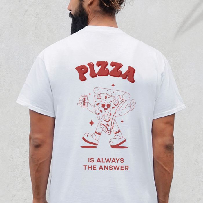 Personalisierbares T-Shirt mit Retro-Illustrationen